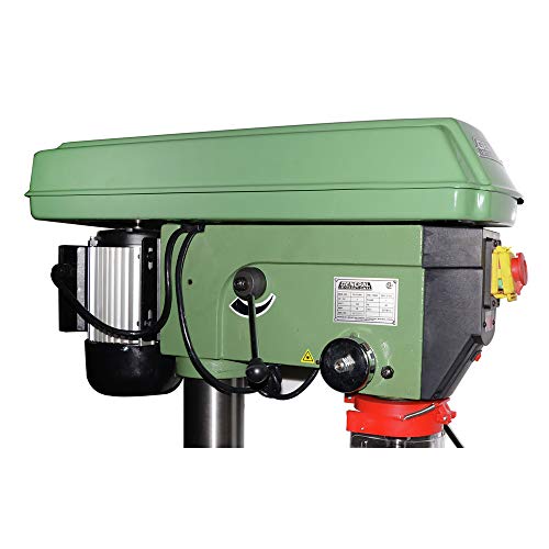 General International 75-510 M1 Floor Commercial Mechanical Variable Speed Drill Press, 20", Green