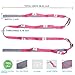 KerKoor Yoga Stretch Strap, Multi Loops Adjustable Exercise Band for Stretching, Physical Therapy, Workout, Pilates, Dance and Gymnastics with Carry Bagthumb 3