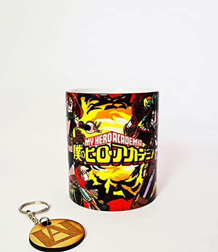 Mug + Keyring - My Hero Academia - Anime