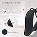 PALOQUETH Male Vibrating Prostate Massager Sex Toy with 2 Powerful Motors and 10 Stimulation Patterns for Wireless Remote Control Anal Pleasure, Unisex G spot Vibrator