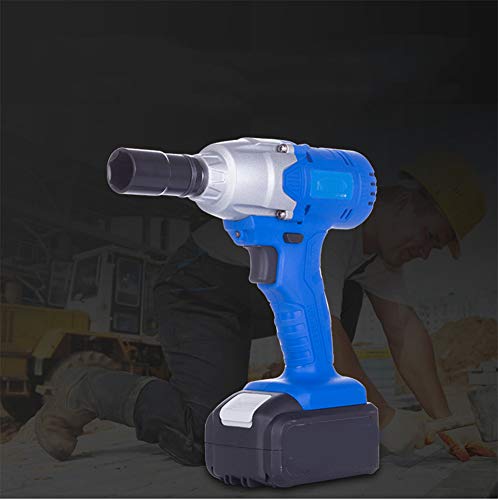 LYzpf Akkuschrauber Bohrschrauber Schlagbohrschrauber Multifunktion Schnurlos Tragbar Werkzeug Variable Geschwindigkeit… – Bild 8