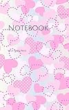 Notebook: Valentine hearts Bokeh pink love heart by Wild Pages Press