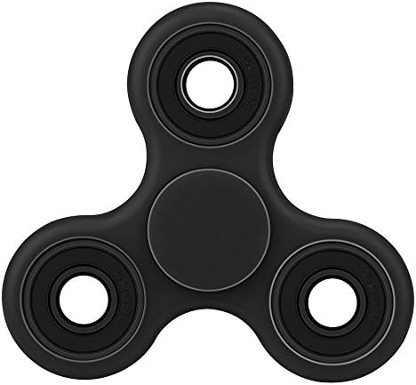 CASEPLAY FIDGET SPINNER Finger Hand 360 Spinner Premium Bearing Toy EDC Anti-Anxiety Helps You Focus And Reduce Stress, Perfect for ADD, ADHD Autism For Kids & Adults (Black)