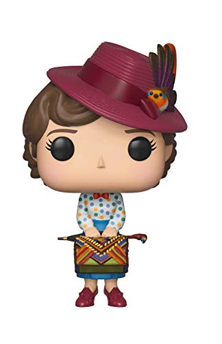Funko 33907 Pop Disney: Mary Poppins - Mary with Bag Collectible Figure, Multicolor
