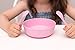 Bobo&Boo Bamboo 5 Piece Children’s Dinnerware, Blossom Pink, Non Toxic & Eco Friendly Kids Mealtime Set for Healthy Infant Feeding, Great Gift for Baby Showers, Birthdays & Preschool Graduations