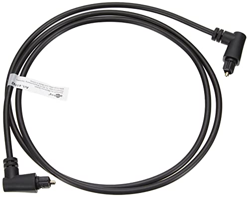 Goobay - Cable Toslink (acodado 90°), 1 Meter, 1