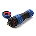 XCSOURCE SP13 Series IP68 Waterproof Dustproof Circular Multipole Plug + Socket Connector Set 2 Pin BI246
