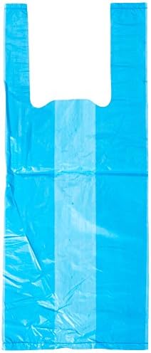 City Walk Economy Dog Pop Up Waste Bags with Handles, Blue, 140 Count