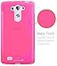 Fosmon DURA S Flexible Protective Skin Slim Fit Case for LG G Vista (Hot Pink)