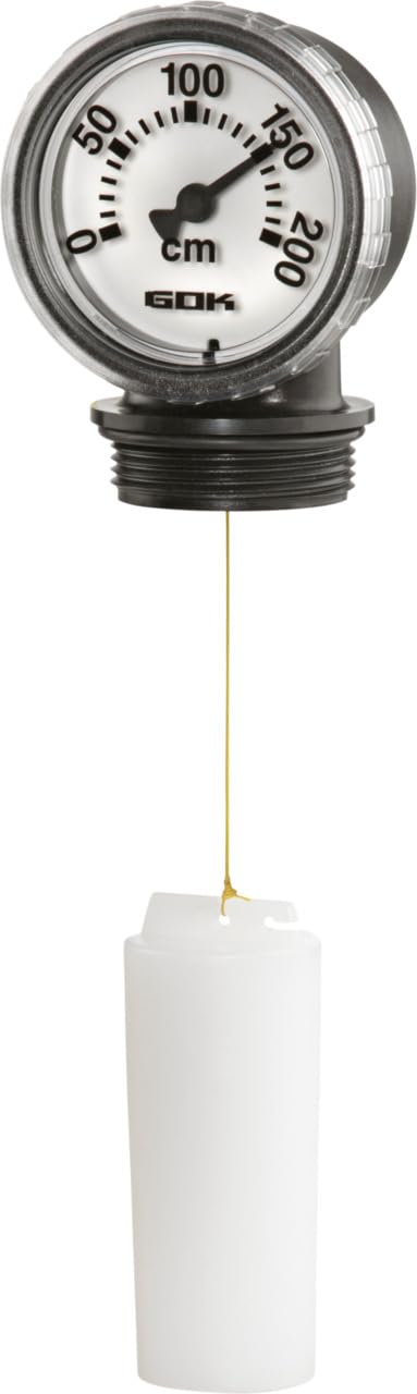 GOK Level Monitor Universal "Male G1.1/2" Charcoal"