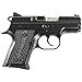 Cool Hand G10 Grips for CZ 2075 RAMI, Sunburst Texture, Grey/Black