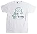 Ann Arbor T-shirt Co. Unisex Adult My Spirit Animal | Cute, Funny Sloth Lover Lazy Guy Napping, M White