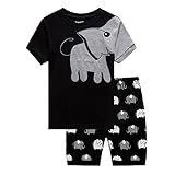 Dolphin&Fish Little Boys 100% Cotton Short Pajamas Toddler Clothes Kids Pjs Set ¡­