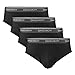 David Archy Men's 4 Pack Bamboo Rayon Soft Lightweight Pouch Briefs