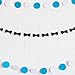 Bobee Bow Tie Party Decorations Paper Garlands 1 Long 14 Foot Strand, 50 Count 2 Inch Bow Ties per Strand