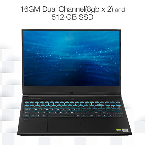 Evoo Gaming Laptop, FHD, 144Hz, Intel Core i7-10750H