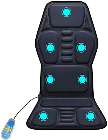 背もたれ付きマッサージチェアシートクッション カーシートマッサージクッション9マッサージモード指圧チェアマッサージャーオフィスと車の使用 値引き