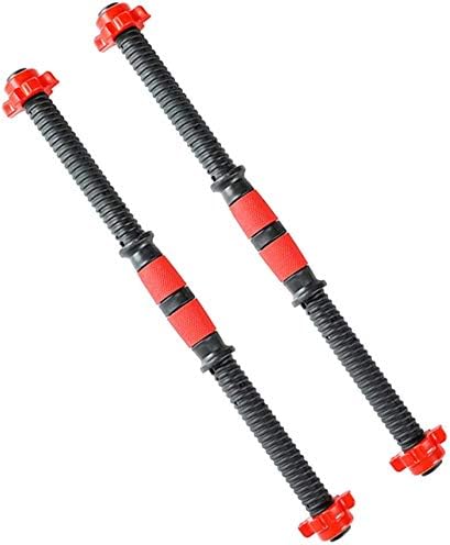 YIY 2Pack Dumbbell Bars Prime Dumbbell Handle Dumbbell Bars Barbell Handle for Sport Gym Workout Training, Random Color