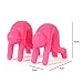 Creative Kitchen Tool Gadget Pot Spill proof Lid Stand Heat Resistant Holder - Set of 2 (Green)