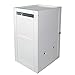 Petsfit 21x25x35 Inches White Double-Decker Pet House Litter Box Enclosure Night Stand Painted with Non-Toxic with Latch Holding The Door 21