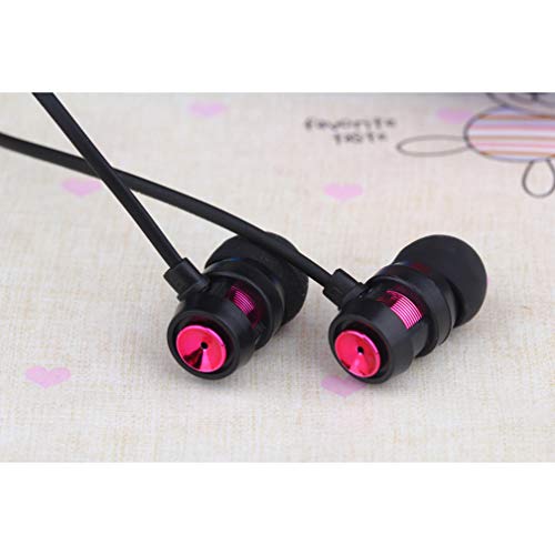 Earbuds with Microphone 2 Pack Ear Buds Headphones Bass Earphones with Mic and Volume Control Noise Isolating with Storage Case (2 Pack)