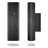 MightySkins Skin For Ploom Pax 2 Vaporizer - Black Wood | Protective, Durable, and Unique Vinyl Decal wrap cover | Easy To Apply, Remove, and Change Styles | Made in the USA
