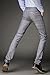 INFLATION Mens Plaid Dress Pants, Wrinkle-Free Stretch Slim Fit Elastic Suit Pants Trousers,Gray Pants Size 32