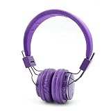 GranVela® Q8 Foldable Bluetooth Stereo Headphones High Performance Micro SD Card Music Player Patent Designed Headsets With FM Radio and Microphone