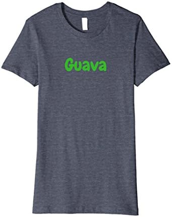 Womens Guava Fruit T Shirt Medium Heather Blue