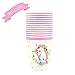 Gold Orongo Unicorn Birthday Party Supplies Beautiful Happy Pack for Girls -Serves 16 - Magical Day for Your Little Princess | Complete Disposable Set (130 Item kit) + Unlimited Cupcakes