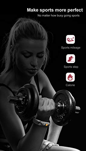 FuriGer Smart Watch for Android Phones,Fitness Tracker Waterproof for iPhone with Heart Rate Monitor&Blood Pressure Monitor&Sleep Monitor&Calorie Counter Pedometer for iPhone & Android Smartphone - Thumbnail 7