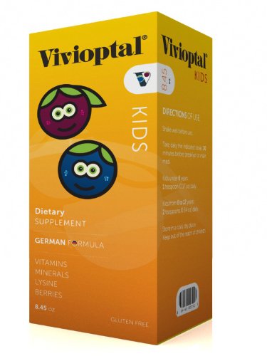 Vivioptal Kids (8.45oz) - Multivitamin & Multimineral Supplement - Amino Acids & Antioxidants