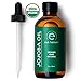 Eve Hansen USDA Certified Organic Jojoba Oil - Facial oil, Hair growth oil and Dry Scalp Treatment with Vitamin E - Natural Moisturizer for Hair, Skin, and Nails - 4 Ounces