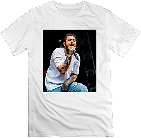 Post Malone Personalized Humor Short-Sleeved Shirt for Man Black