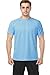 anfilia Men's Rash Guard Short Sleeve Swim Shirts Sportwear Loose Fit UPF 50+