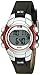 Timex Unisex T5G841 1440 Sports Digital Silver-Tone/Black Resin Strap Watch