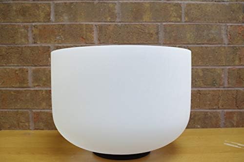 20inch CRYSTAL SINGING BOWL CHAKRA BOWL 99.99% QUARTZ- CLEAR SOUNDS-DEEP MEDITATION 20 INCH (E)