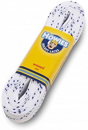 Howies Hockey Tape White Pro Waxed Molded Tip Skate Laces