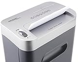AmazonBasics 8-Sheet High-Security Micro-Cut Paper, CD, and Credit Card Shredder with Pullout Basket