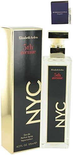 5th Avenue Nyc Perfume E L I Z A B E T H Arden Eau De Parfum Spray For Women 4.2 oz.125 ml. [WP] Free! Sample Perfume Bon Genre 0.05 oz Vial