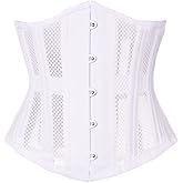 LARTIGUE Latex Waist Trainer for Women Underbust Sport Workout Corset Girdle Shapewear Hourglass Body Shaper