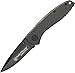 Smith & Wesson Executive CK110B 6.8in High Carbon S.S. Folding Knife with 2.8in Drop Point Blade and Aluminum Handle for Outdoor, Tactical, Survival and EDC