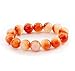10mm Gemstone Birthstone Bead Beaded Balance Bracelet Stretch Handmade Bangle Unisex