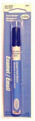 HOBBY PNT MRKR WHT 1/3OZ by TESTORS MfrPartNo 2545C