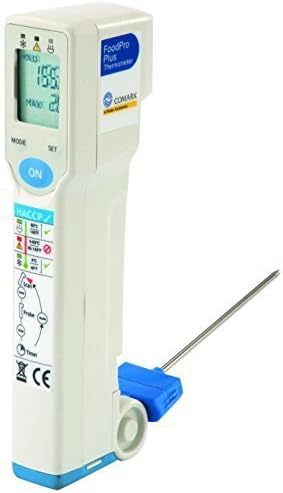 Comark Instrument FPP-CMARK-US Infrared Thermometer with Flip Down Probe and Integral Countdown Timer, LED Target Illumination, -30 to 525F/-35 to 275C Range, ï¿½ï¿½2F/1C Accuracy, White by Comark