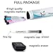 17x12 inch Dry Erase Whiteboard - Magnetic Fridge Calendar - White Board Calendar for Refrigerator