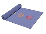 Gaiam 05-55321 Print Yoga Mat, Chakra, 3/4mm