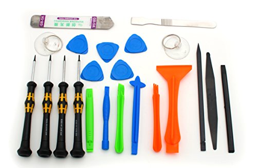 X-sea 22 in 1 Professional Mobile Phone Repairing Opening Tools Pry Spudger Screwdriver Kit for iPhone/iPad/iPod/Samsung/Nokia/HTC and Other Devices