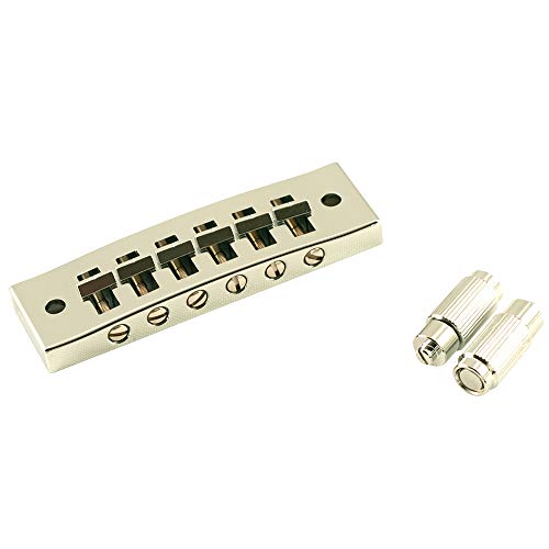 Bridge - Kluson, Harmonica, Steel Chrome with Brass Saddles