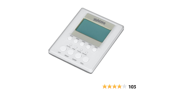 electronic yahtzee board game